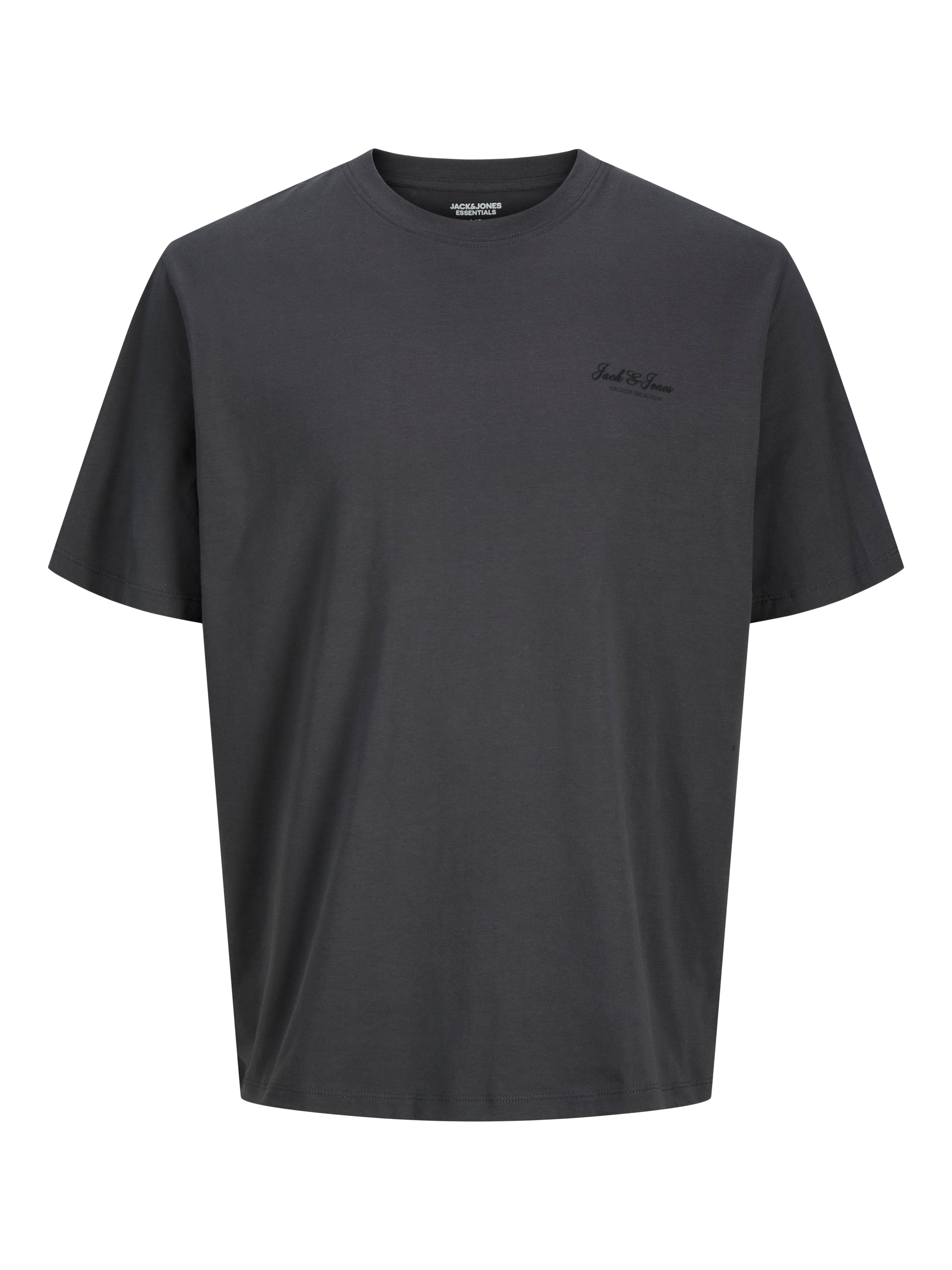 Jack & Jones Archive Logo Black Tee Black
