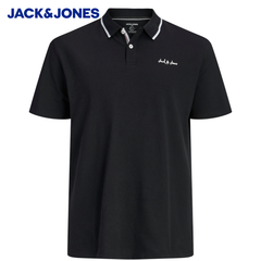 Jack & Jones Blaze Black Polo Shirt Black