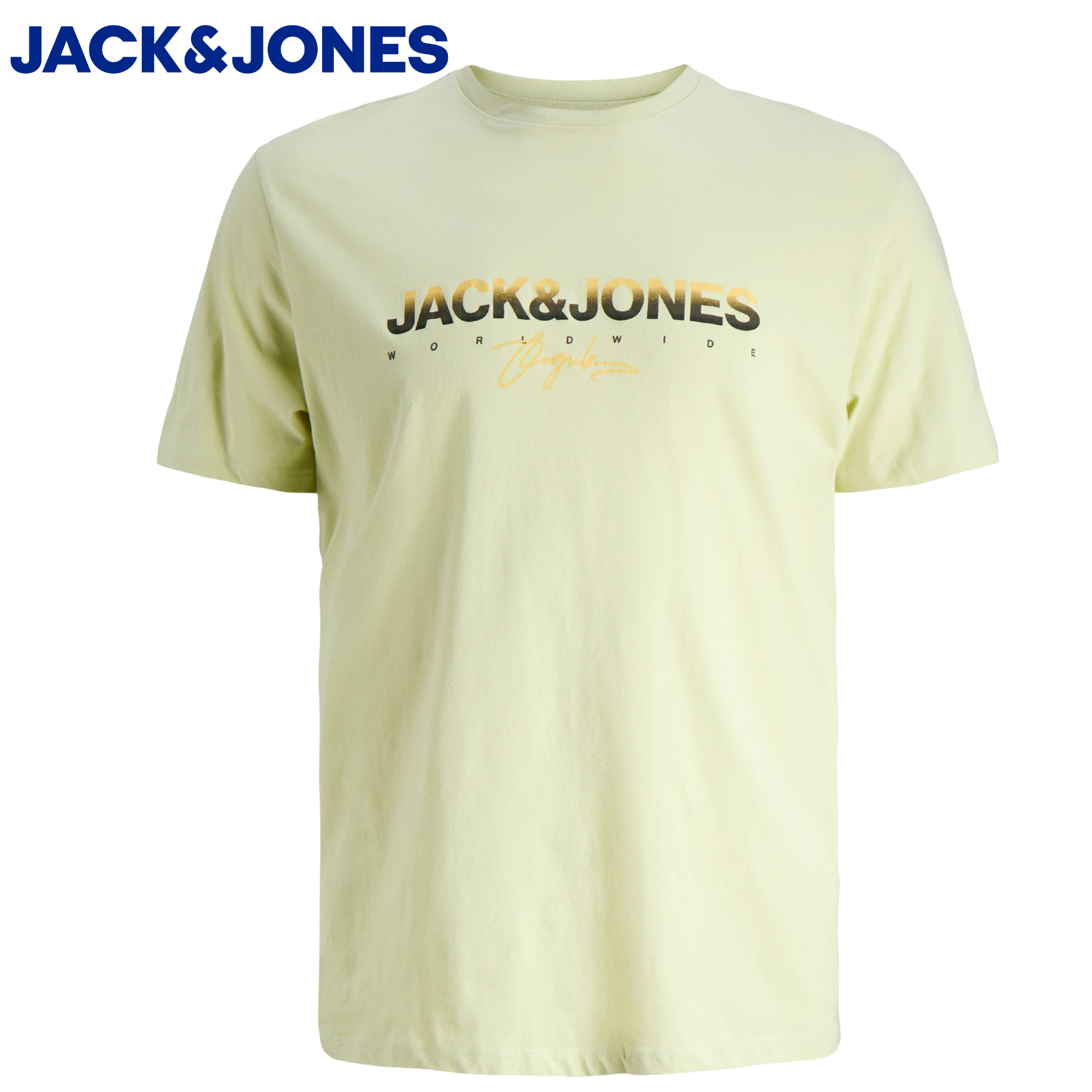 Jack & Jones Can Logo Tint T-Shirt Yellow