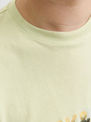 Jack & Jones Can Logo Tint T-Shirt Yellow