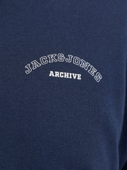 Jack & Jones College Logo Navy Polo Navy