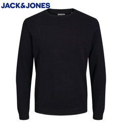 Jack & Jones Classic Crew Neck Knit Black