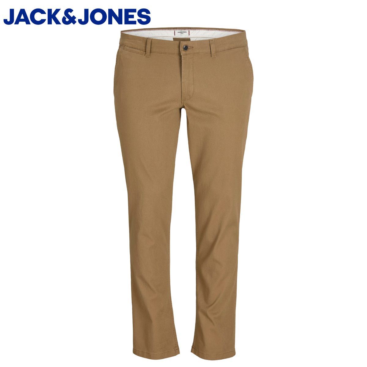 Jack & Jones Dave Stretch Beige Chinos Brown