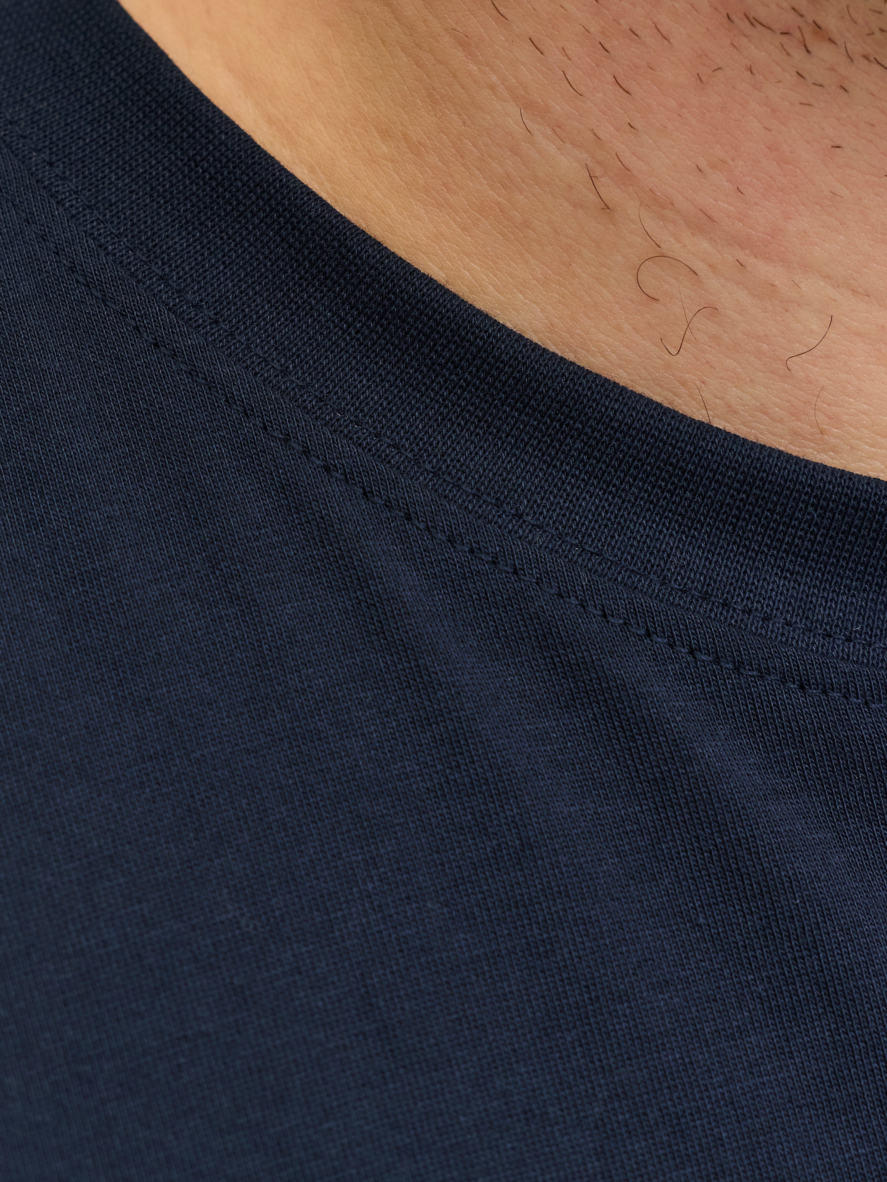 Jack & Jones Denver Logo Navy T-Shirt Navy