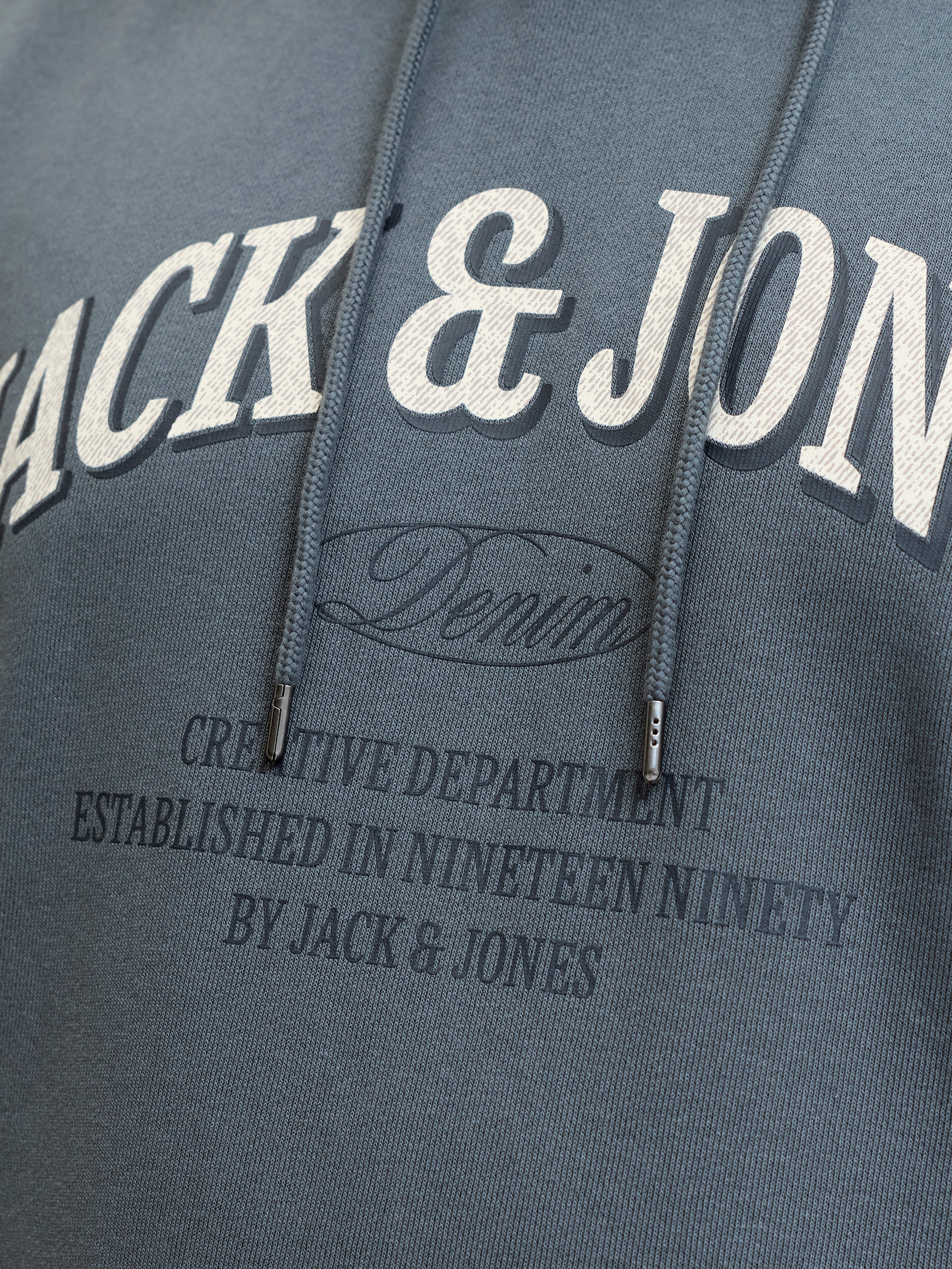 Jack & Jones Denver Turbulence Hoodie Blue