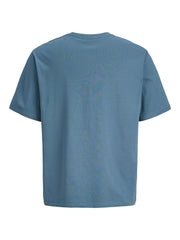 Jack & Jones Dover Logo Blue T-Shirt Blue