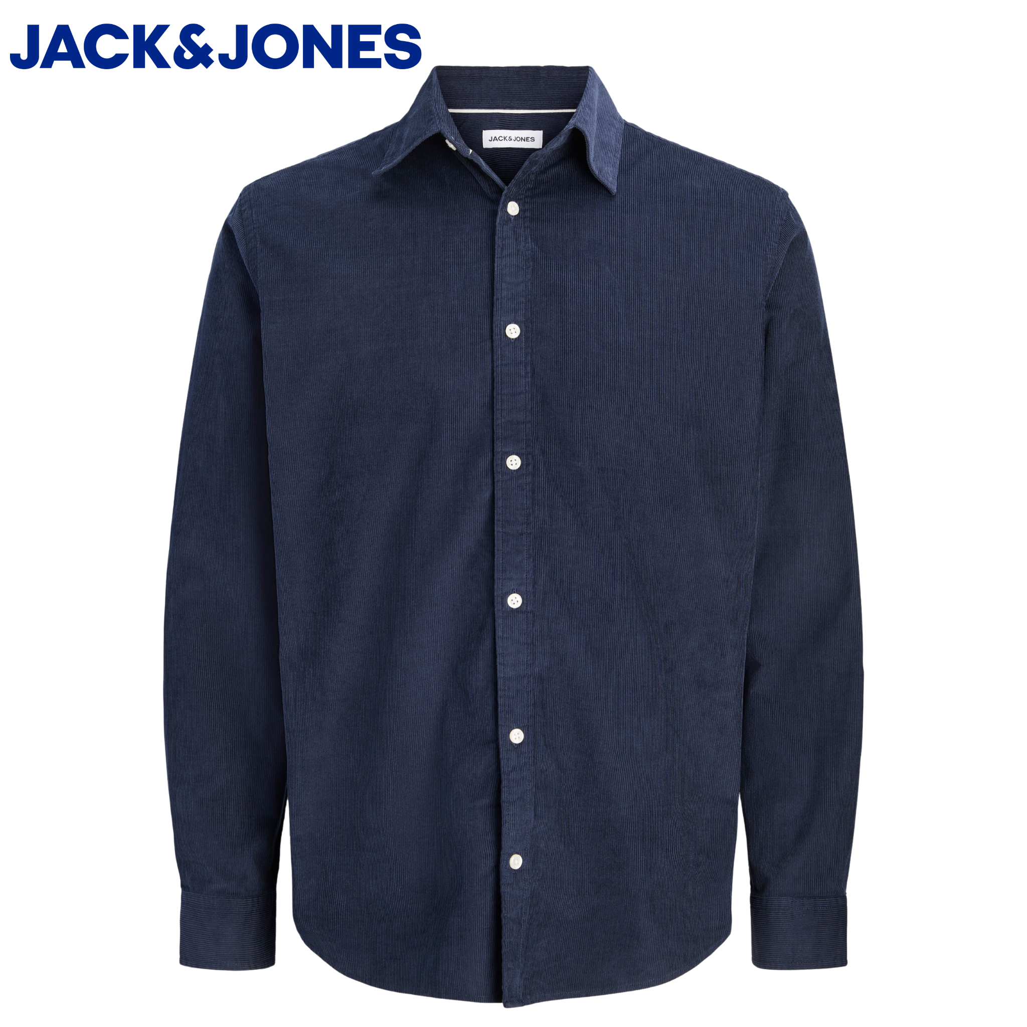 Jack & Jones Field Cord Navy Shirt Navy