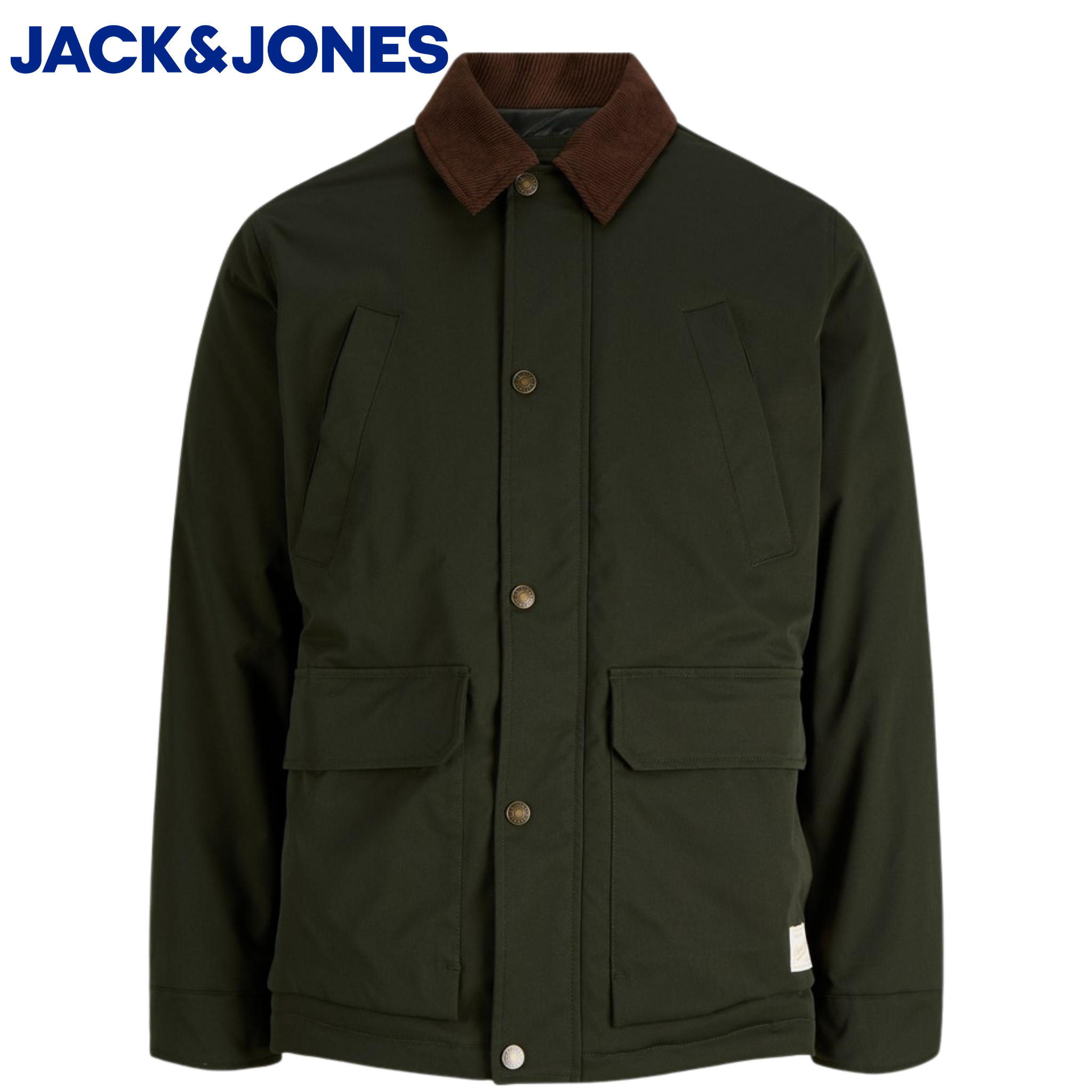 Jack And Jones Jornorrebro Barn Jacket Green