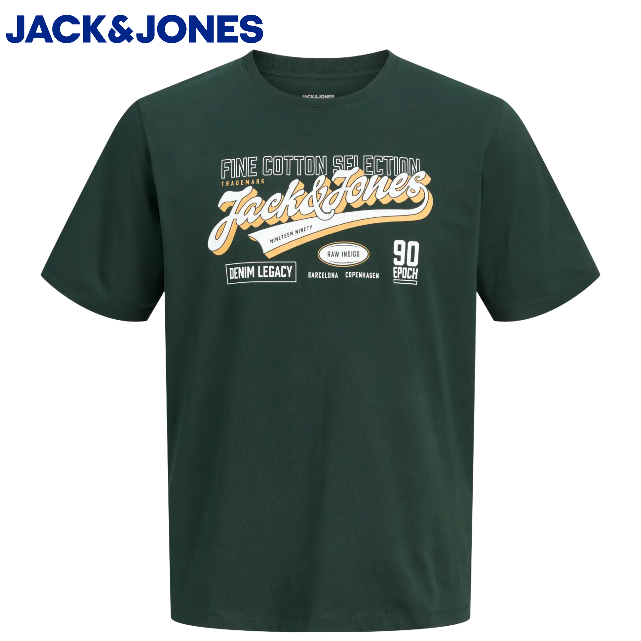 Jack & Jones E-Logo Scarab T-Shirt Green