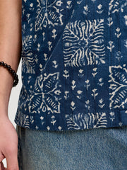 Jack & Jones Lyon Print Dobby Shirt Navy