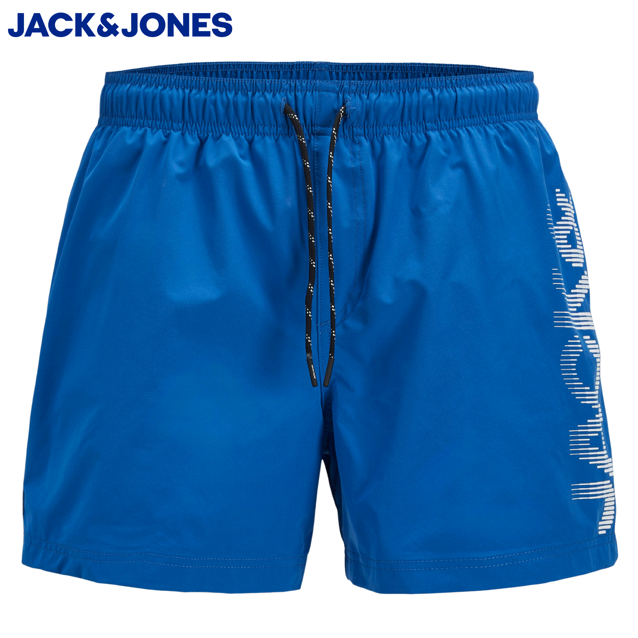 Jack & Jones Maui Stripe Swim Shorts Blue