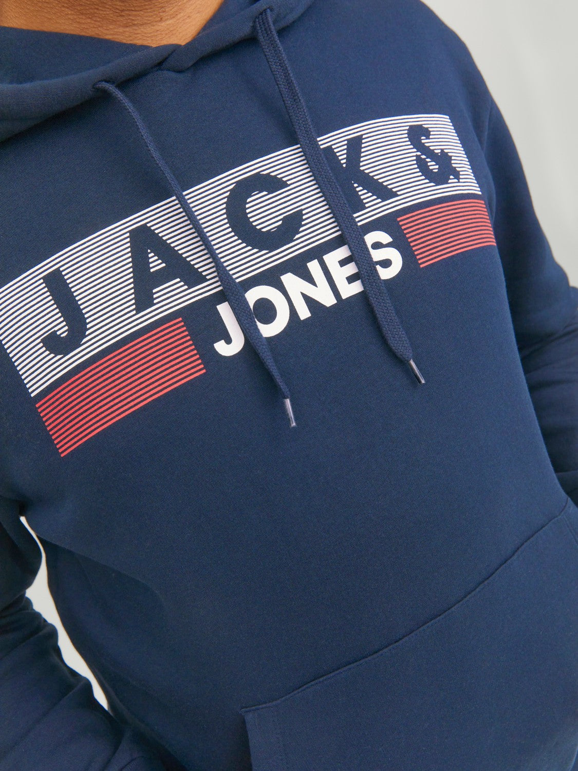 Jack & Jones Elogo Navy Blaze Hoody Navy