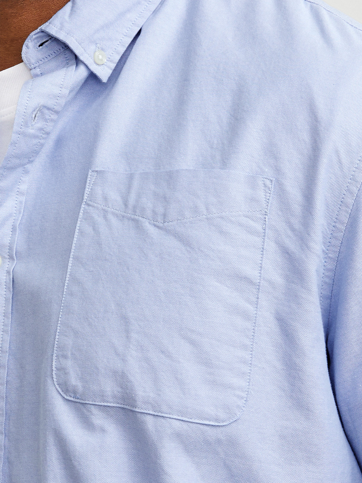 Jack & Jones Oxford Cashmere Blue Shirt Blue