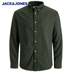 Jack & Jones Oxford Forest Green Shirt Green