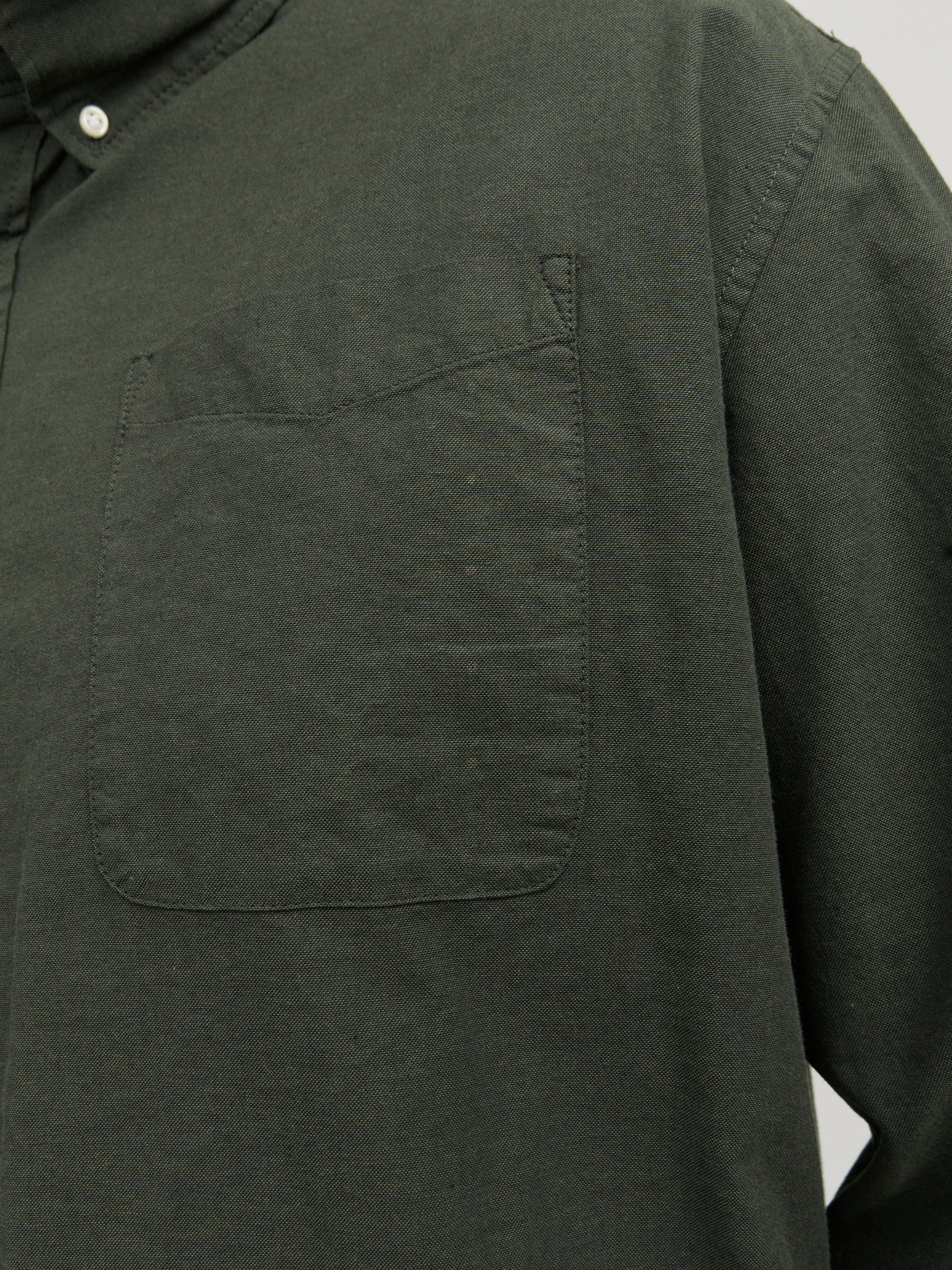 Jack & Jones Oxford Forest Green Shirt Green