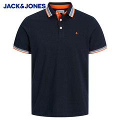 Jack & Jones Paulos Black And Neon Polo Black