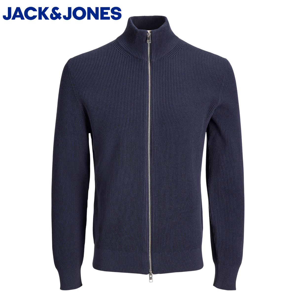 Jack & Jones Perfect Full Zip Navy Knit Navy