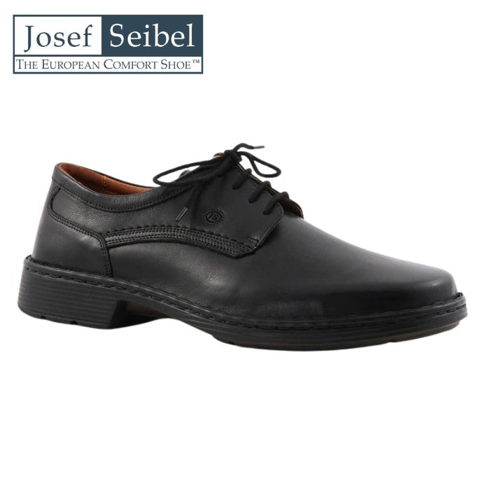 Josef Seibel Talcott Black Laced Shoe Black