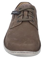Josef Seibel Enrico 15 Beige Lace Shoe Brown