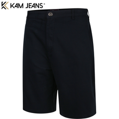 Kam Stretch Chino Navy Shorts Navy
