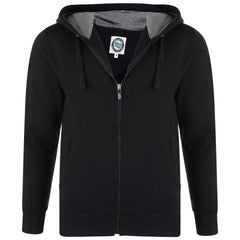 Kam X-Tall Black Full Zip Hoodie Black
