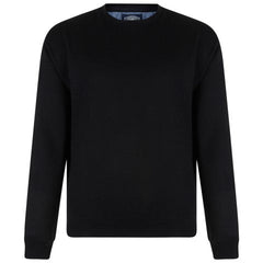 Kam X-Tall Black Crew Neck Sweatshirt Black