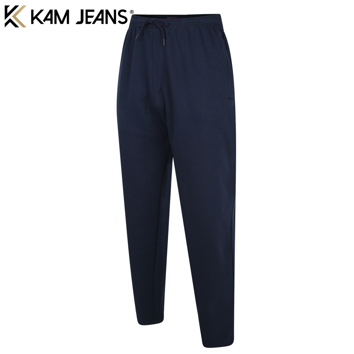 Kam Short Leg Navy Joggers Navy