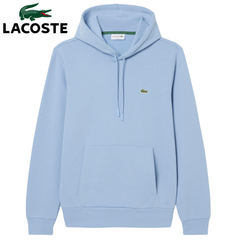 Lacoste Brushed Fleece Classic Hoodie Sky Blue
