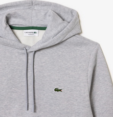 Lacoste Sweater Lined Grey Hoodie Grey