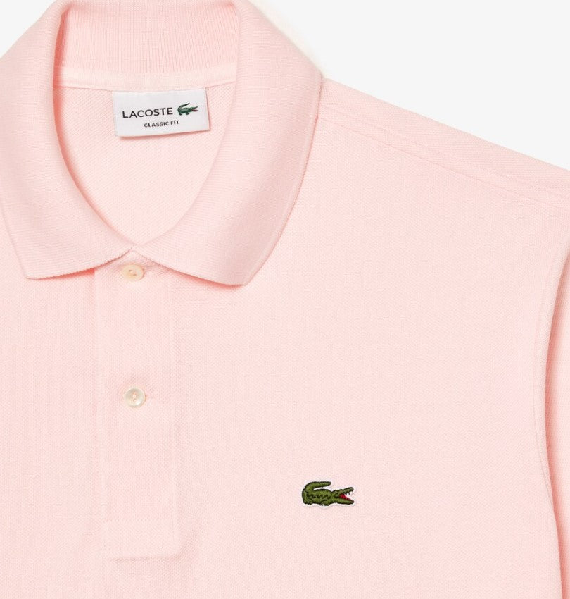 Lacoste Petit Pique Polo Shirt Pink