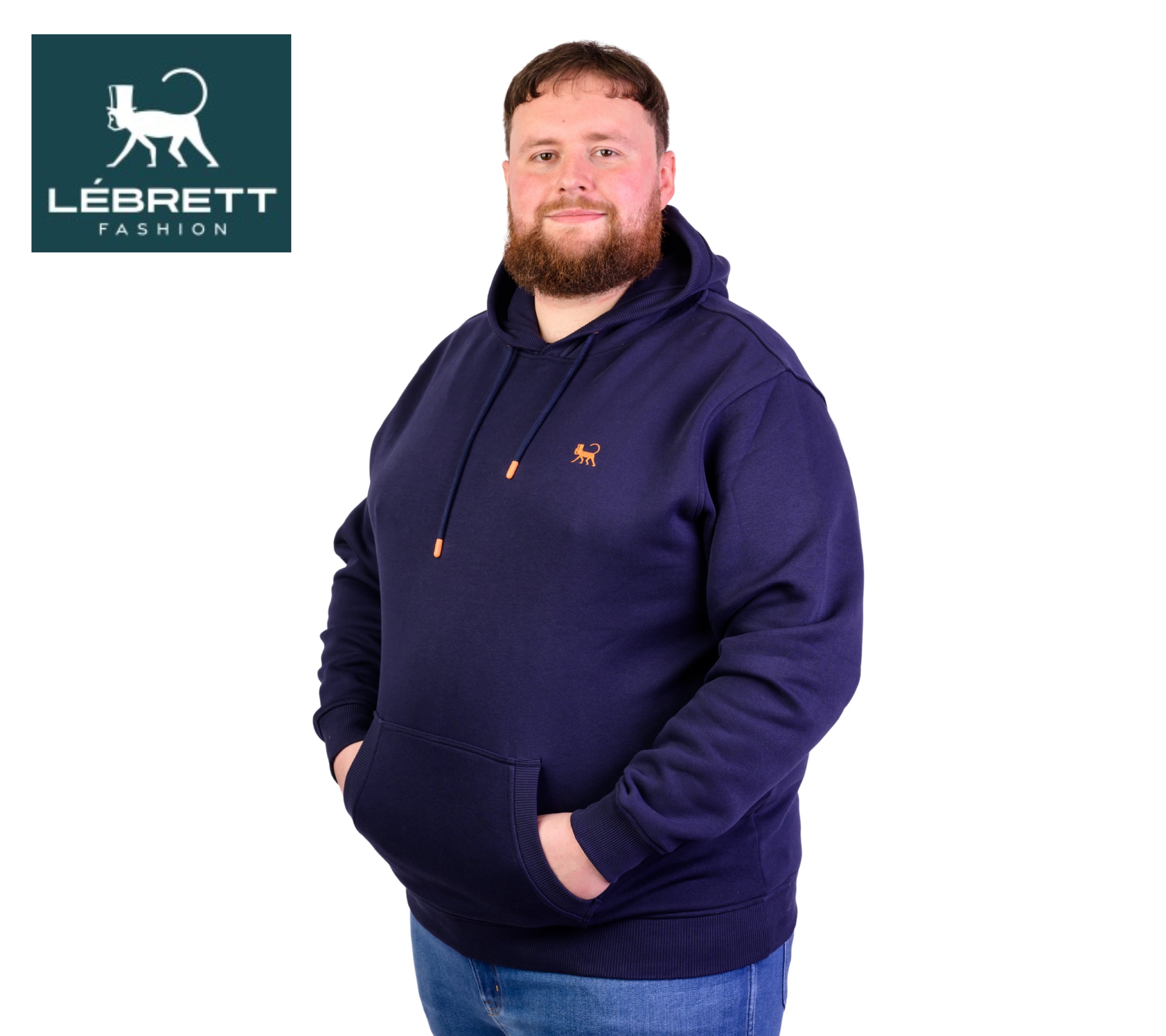Lebrett Grove Navy Hoodie Navy