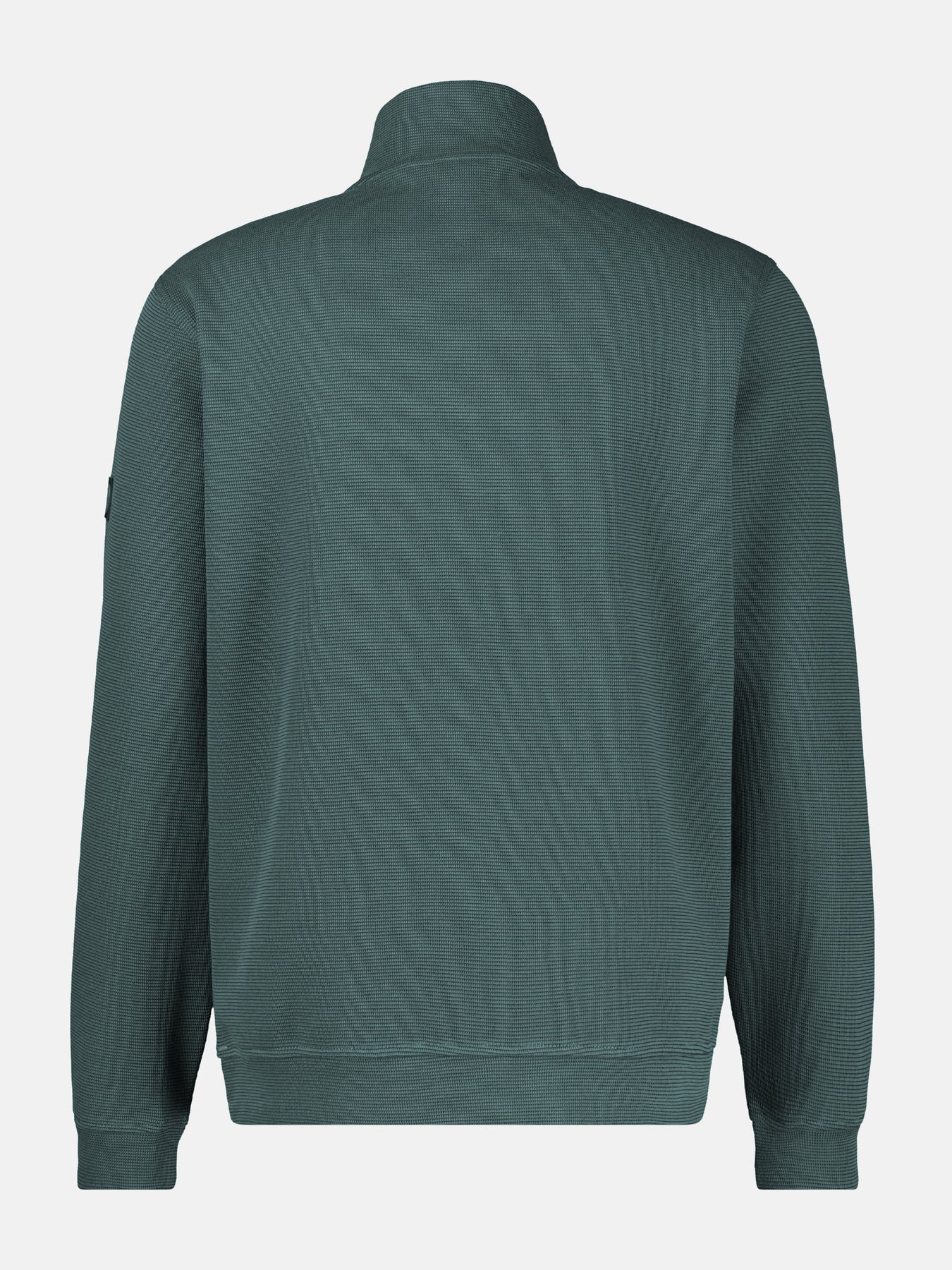 Lerros Quarterzip Basil Green Sweatshirt Green