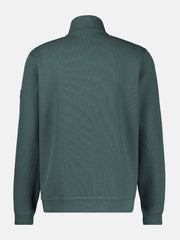 Lerros Quarterzip Basil Green Sweatshirt Green