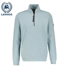 Lerros Classic Quarter Zip Green Sweater Green