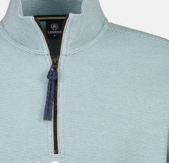 Lerros Classic Quarter Zip Green Sweater Green