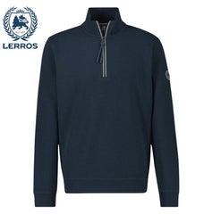 Lerros Quarter Zip Classic Navy Sweater Navy