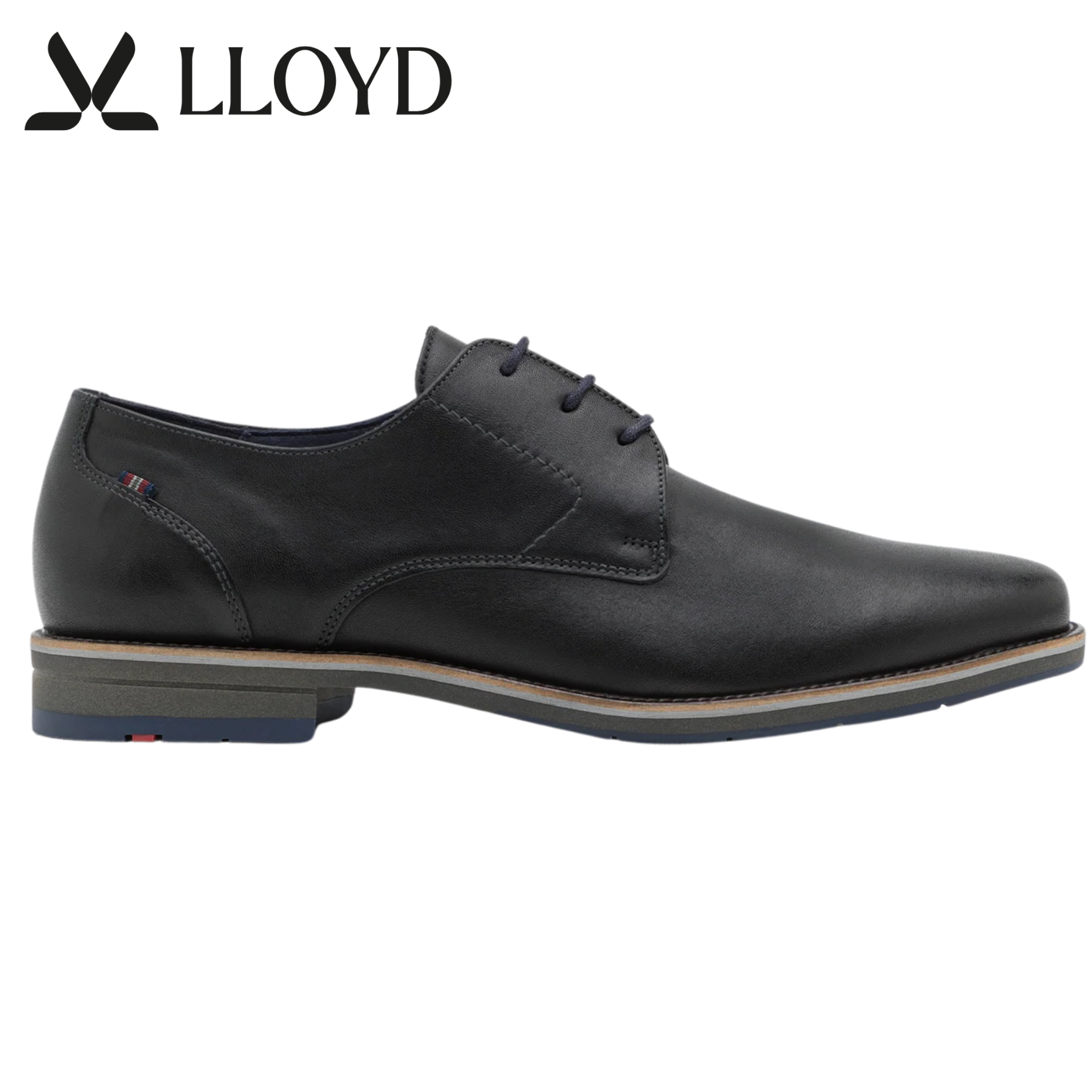 Lloyd Langston Black Leather Shoe Black