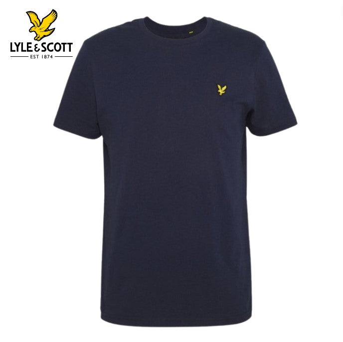 Lyle & Scott Classic Crew Neck Navy Tee Navy