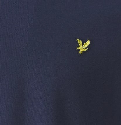 Lyle & Scott Classic Crew Neck Navy Tee Navy