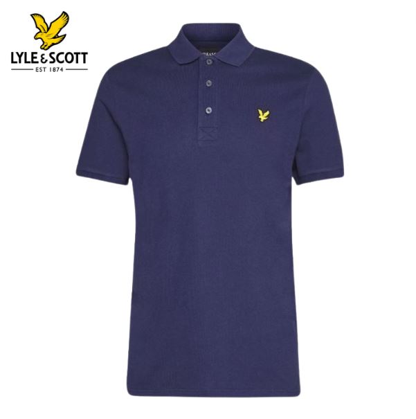 Lyle & Scott Classic Dark Navy Polo Navy