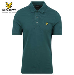 Lyle & Scott Classic Deep Green Polo Green
