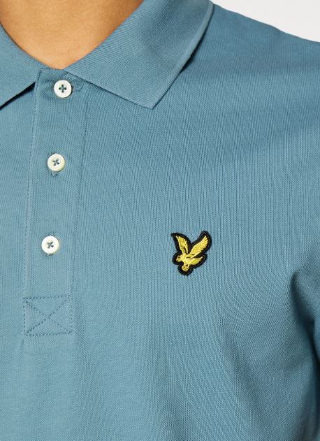 Lyle & Scott Classic Skipton Blue Polo Blue