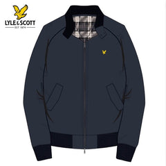 Lyle & Scott Softshell Navy Harrington Navy