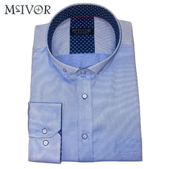 Mc Ivor Aaron Sky Blue Shirt Blue