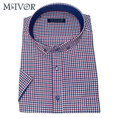 Mc Ivor Tadgh Red & Black Check Shirt Red