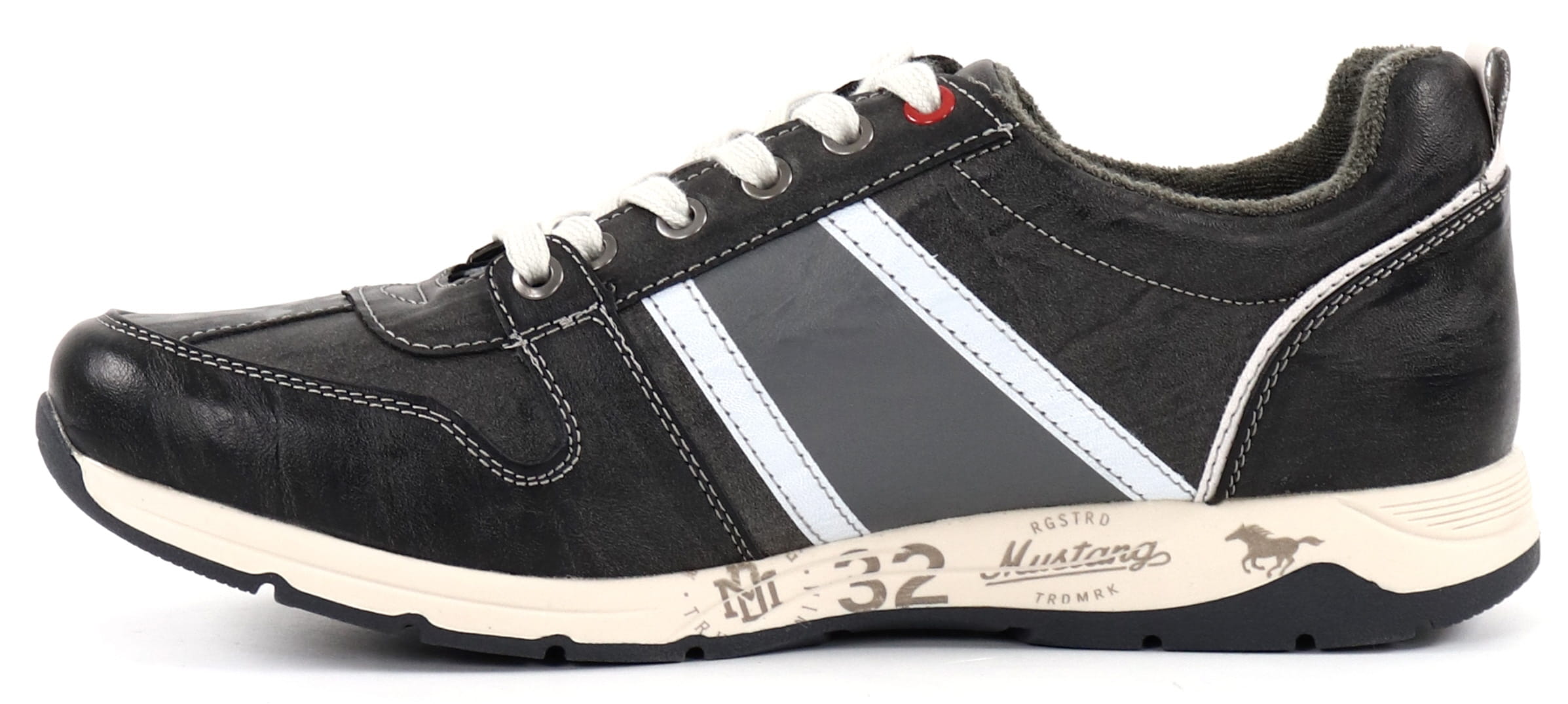 Mustang 32 Navy Laced Sneakers Navy