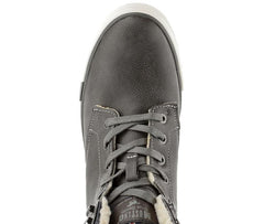 Mustang Fur Lined Grey Zip Boot Grey