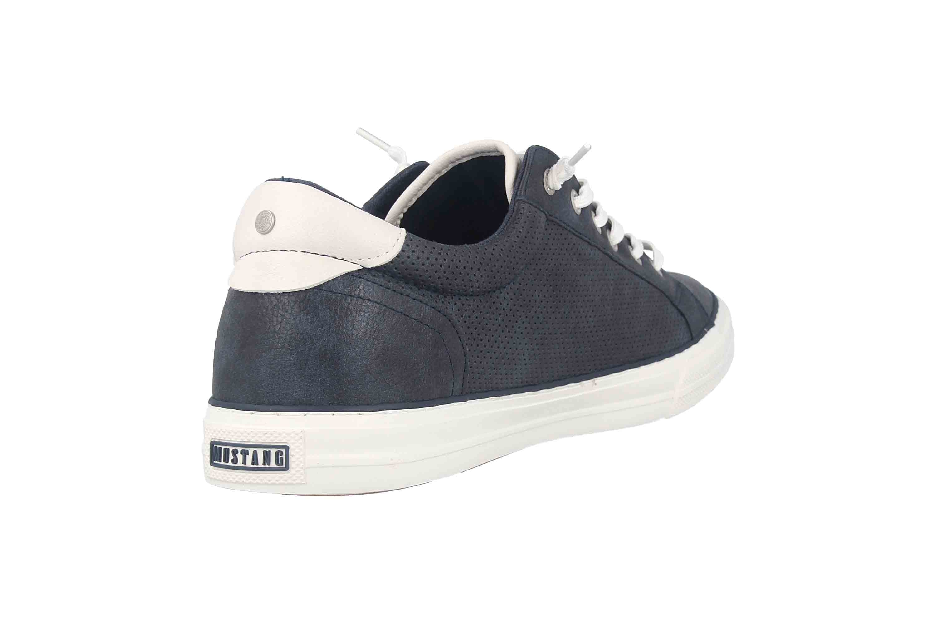 Mustang Navy & White Sneakers Navy