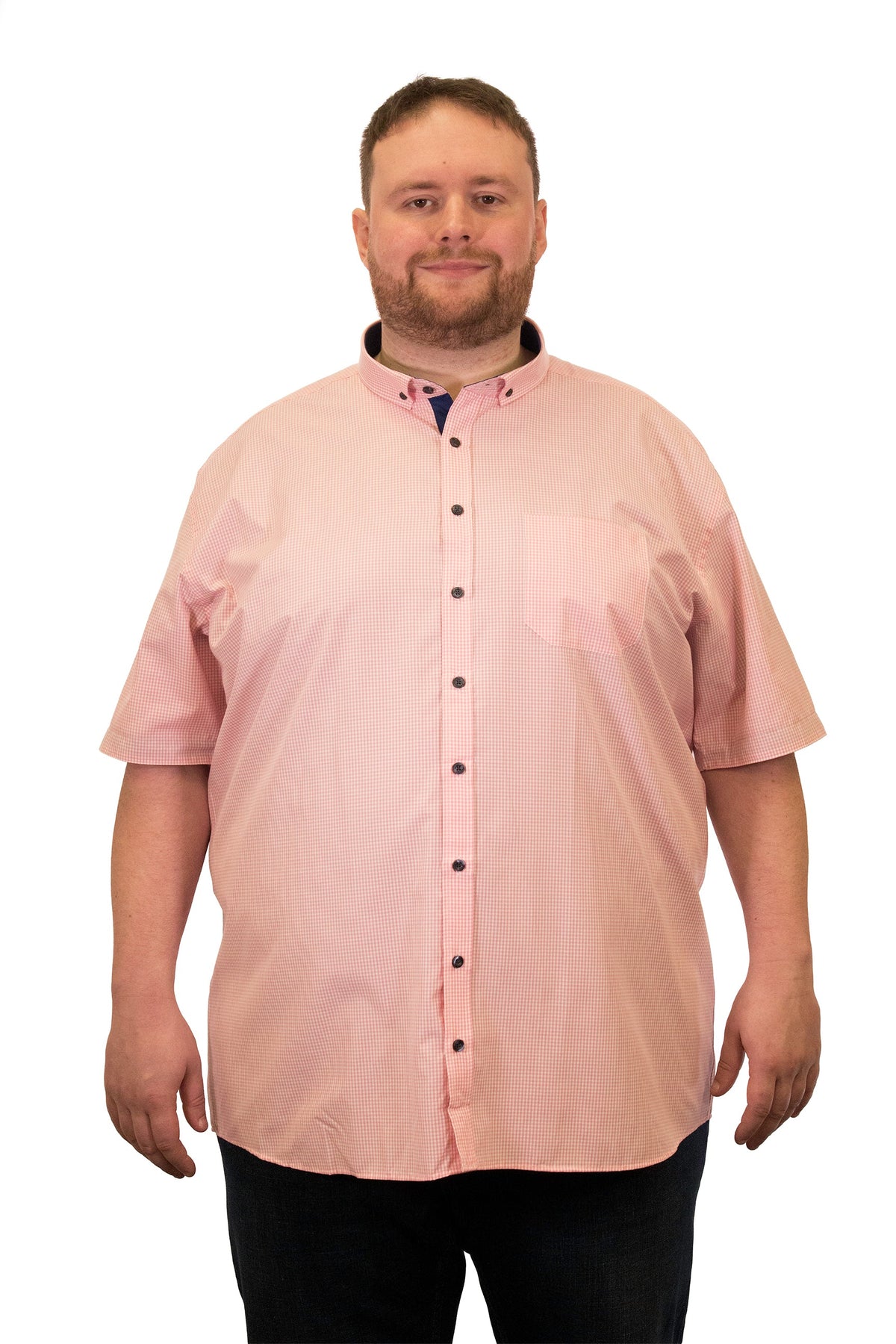Mc Ivor Patrick Pink Check Shirt Pink