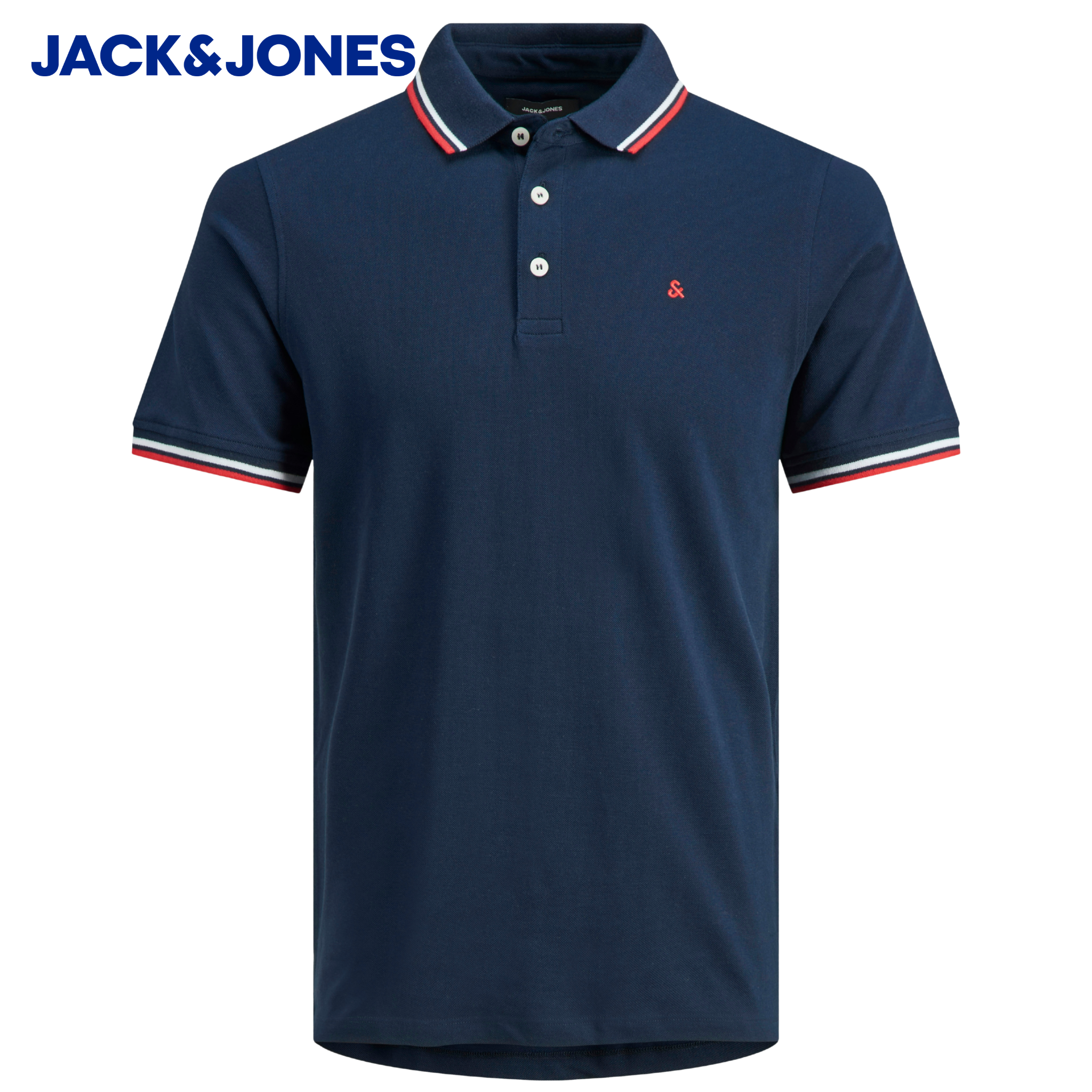 Jack & Jones Paulos Navy Polo Shirt Navy